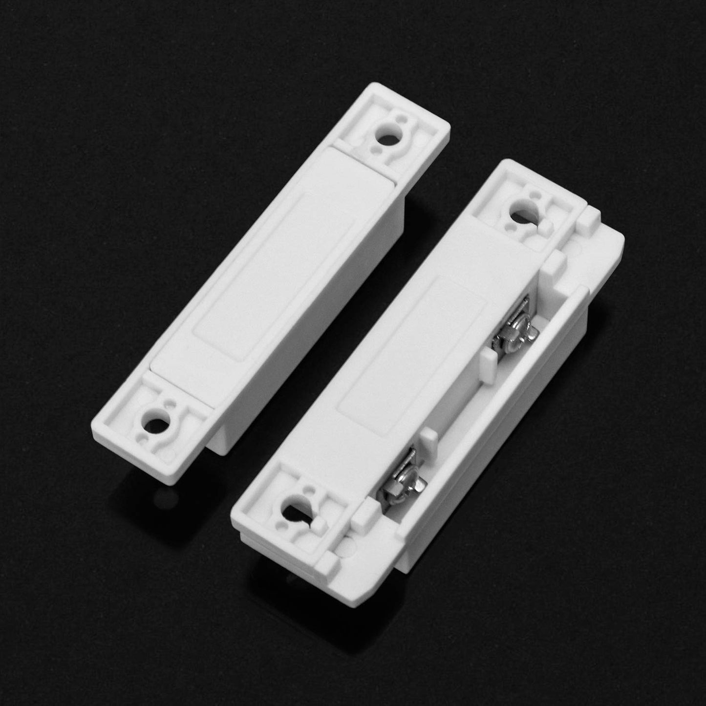 MC-31 Wired Surface-Mounted NC Magnetic Door Window Contact Sensor Alarm Reed Switch, White, Pack of 5 with V1258-DP02-A-2024