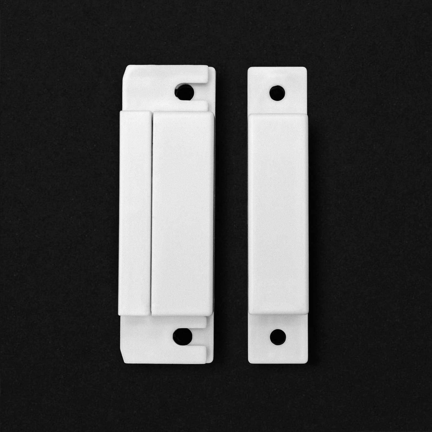 MC-31 Wired Surface-Mounted NC Magnetic Door Window Contact Sensor Alarm Reed Switch, White, Pack of 5 with V1258-DP02-A-2024