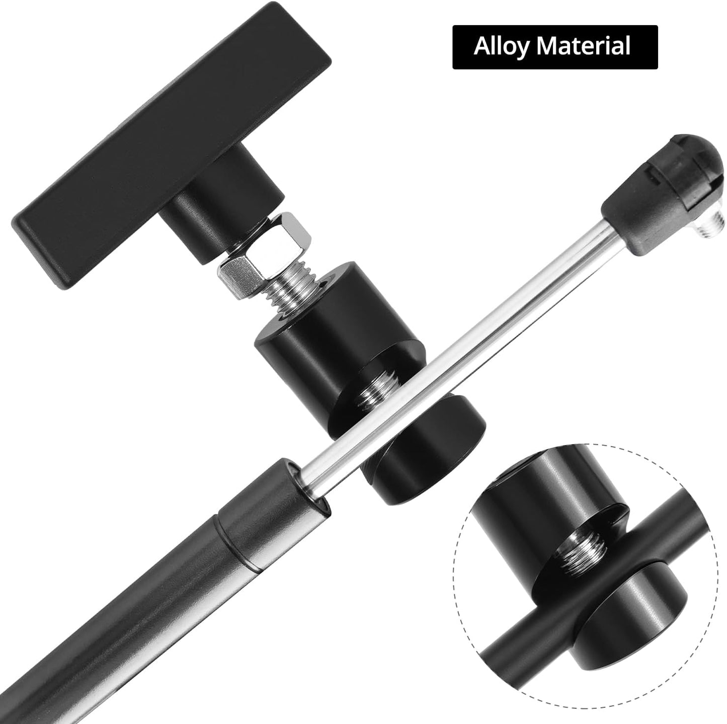 Lift Support Clamp for Hood Strut - 2 Pack Shock Prop Strut Stopper and Retainer Tool for Car Hood, Liftgate, V1258-DP02-A-2027