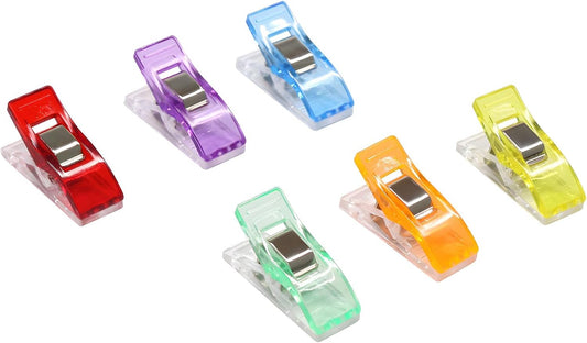 Small Sewing Fabric Clips, 48 Pcs Mini Multipurpose Quilt Clips for Quilting Crafts, Assorted Bright Colors V1258-DP02-A-2031