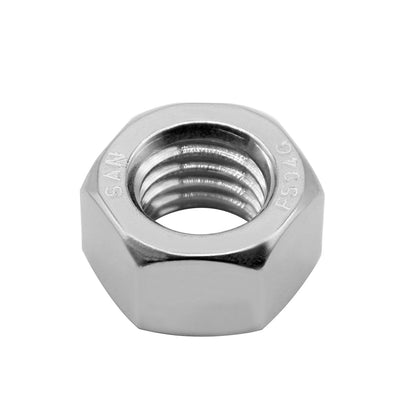50PCS M6-1.0 Nuts 18-8 (304) Stainless Hardware Nuts Commercial Grade for Boats Dock Car V1258-DP02-A-2051