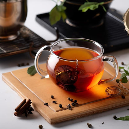 Stainless Steel Mesh Tea Infuser, 2.1 inch Tea Ball with Honey Bee Pendant Tea Strainer Tea Diffuser Tea V1258-DP02-A-2055