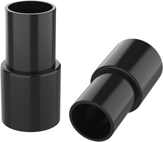 2Pcs Universal Vacuum Hose Adapter, 1-3/8" to 1-1/4" Plastic Vacuum Hose Connector Reducer, 35mm to 32mm V1258-DP02-A-2061