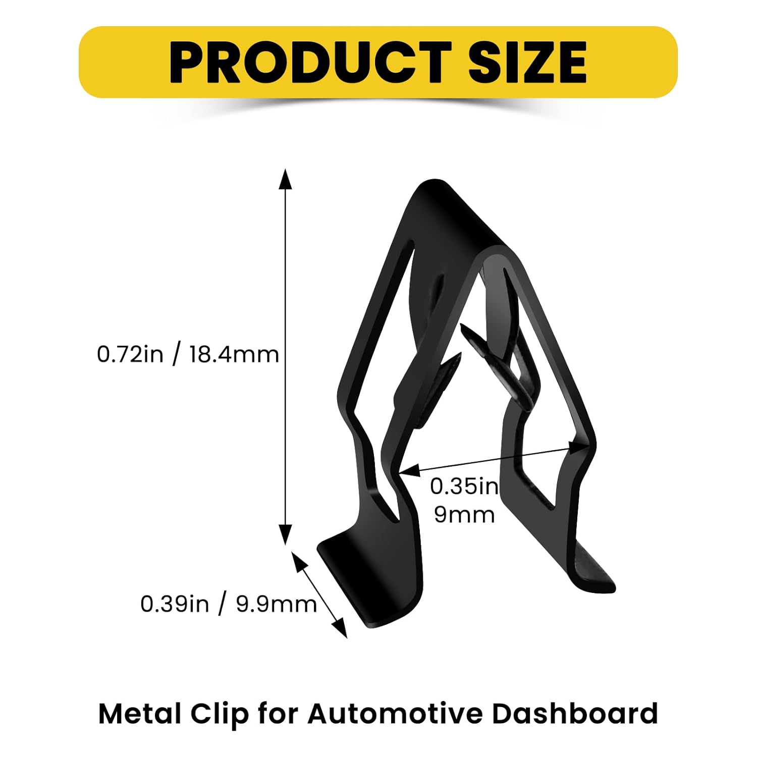 30Pcs Dashboard Trim Clips, Automotive Dashboard Metal Retainer, Universal Car Dashboard Metal Retainer Clips V1258-DP02-A-2071