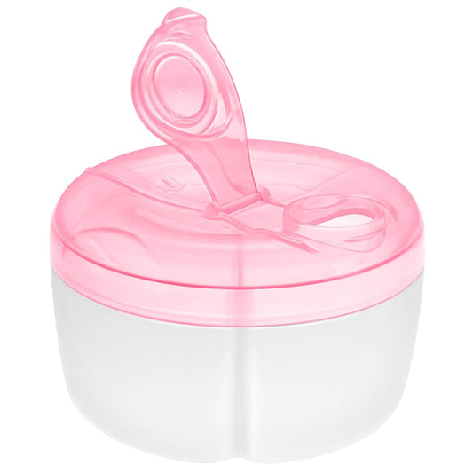 Baby Formula Dispenser On The Go, Formula Container to Go, Non-Spill Rotating Three-Compartment Formula V1258-DP02-A-210