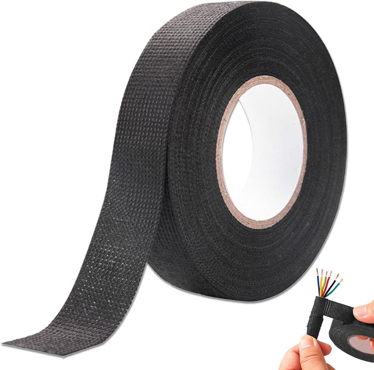 Wire Harness Tape for Electrical Automotive Engine Harness Wrap Protection Noise Damping Cables Fixed 0.59 V1258-DP02-A-2117