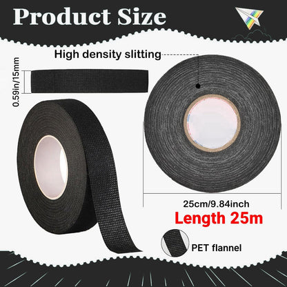 Wire Harness Tape for Electrical Automotive Engine Harness Wrap Protection Noise Damping Cables Fixed 0.59 V1258-DP02-A-2117