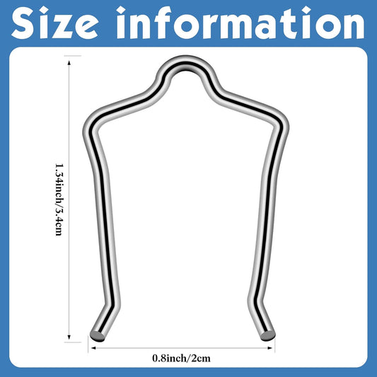 4 Pieces 96914 Retainer Clip Compatible with 1222 Faucet Value, Cartridge Removal Tool for One-Handle Tub V1258-DP02-A-2129