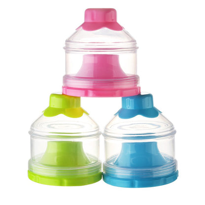 Baby Formula Dispenser, Non-Spill Stackable Formula Dispenser On The Go, Baby & Kids Snack Containers, V1258-DP02-A-213