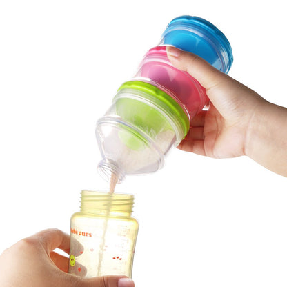 Baby Formula Dispenser, Non-Spill Stackable Formula Dispenser On The Go, Baby & Kids Snack Containers, V1258-DP02-A-213