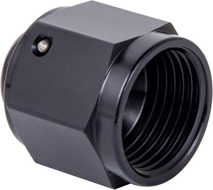 8AN Female Flare Cap Block off Fitting Plug Nut Adapter Aluminum Black 2PCS (8AN 2Pack) V1258-DP02-A-2133