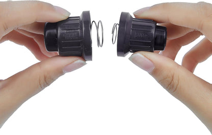 2Pcs AA Battery Push Button Igniter Caps with Spring, Igniter Replacement Button Cap for Blackstone V1258-DP02-A-2146