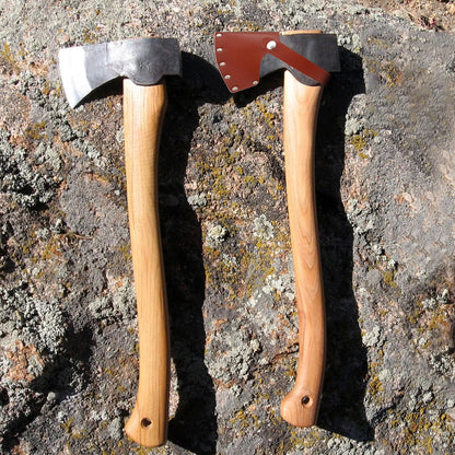 Leather Axe Sheath, Adjustable Hatchet Head Sheath, Durable Hatchet Blade Protector Case Cover Great Camping V1258-DP02-A-2147