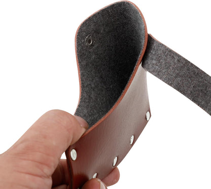 Leather Axe Sheath, Adjustable Hatchet Head Sheath, Durable Hatchet Blade Protector Case Cover Great Camping V1258-DP02-A-2147