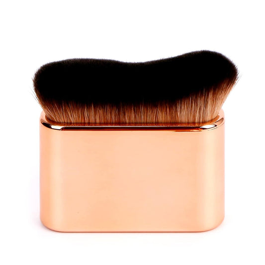 Self Tan Brush - Rose Gold Kabuki Brush for Body, Face & Hands - Vegan, Streak-Free Application, Multi-Use V1258-DP02-A-2171