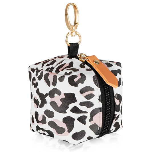 Baby Pacifier Case with Clip, Baby Pacifier Holder Pouch Box for Diaper Bag, Holds 2 Pacifiers for Travel V1258-DP02-A-218