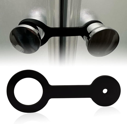 2 Pcs RV Shower Door Latch Strap, Silicone, Black, Fits Most Shower Doors for RV/Camper/Motorhome/Third V1258-DP02-A-2195
