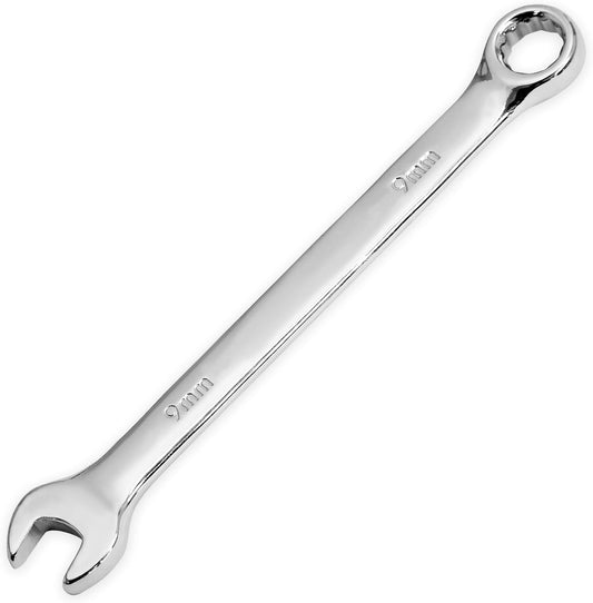 9mm Metric Wrench Industrial Combination Wrench with 12-Point Design Chrome Vanadium Steel Gear Wrenches V1258-DP02-A-2220