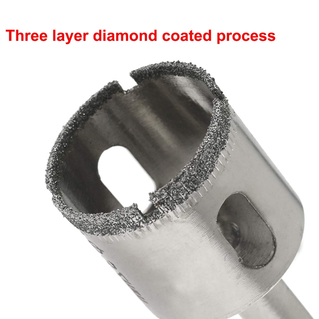1-1/2 Inch / 38mm Diamond Drill Bits, Diamond Hole Saw Hollow Core Drill Bits for Glass Ceramic Porcelain V1258-DP02-A-2221