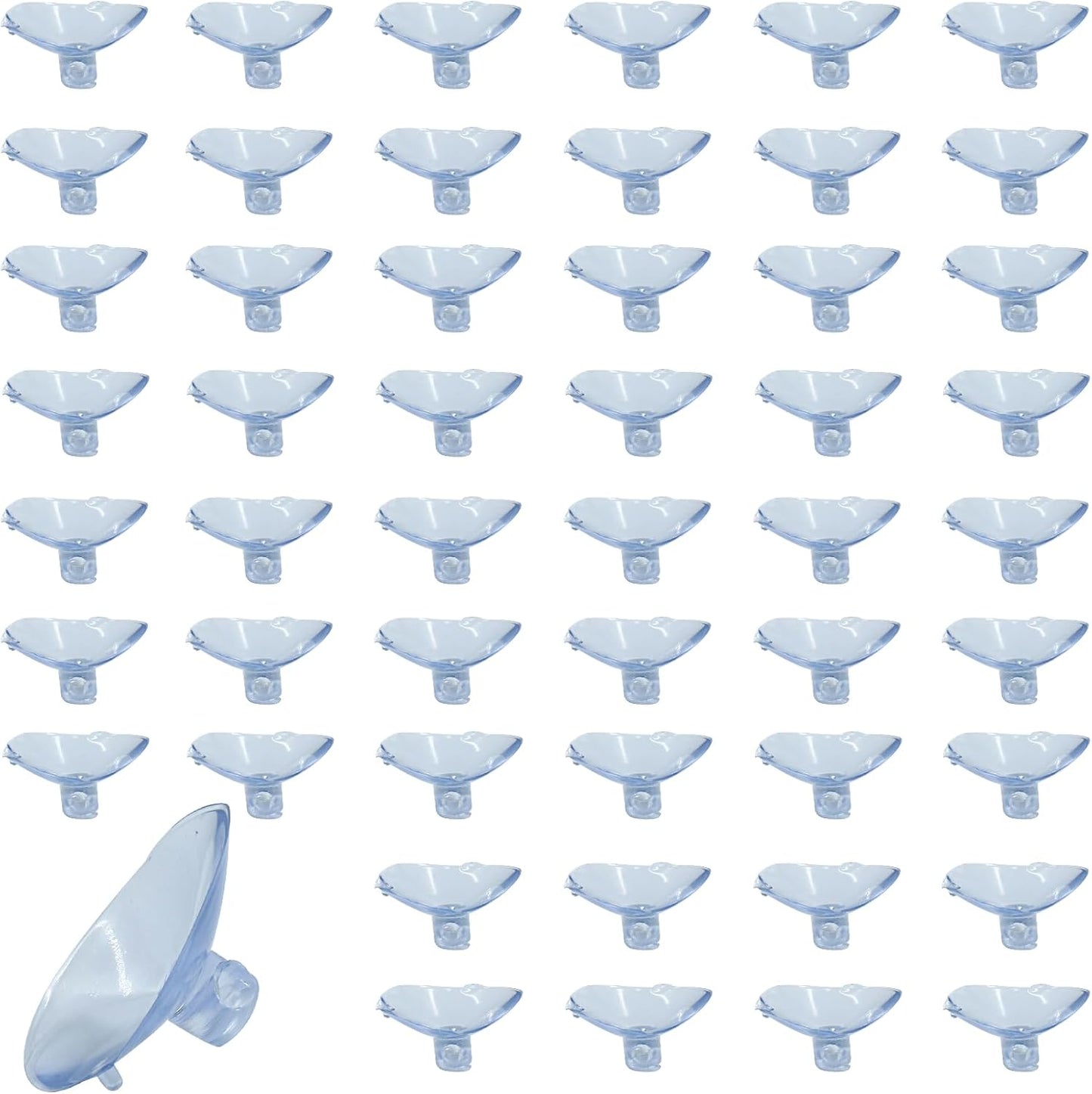 50 Pack Small Suction Cups 35mm, Suction Cups with Holes for Glass Table Tops,Prevent Table Tops Sliding and V1258-DP02-A-2226