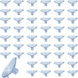 50 Pack Small Suction Cups 35mm, Suction Cups with Holes for Glass Table Tops,Prevent Table Tops Sliding and V1258-DP02-A-2226