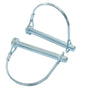 2 Pack Trailer Coupler Pin, Zinc Plated Carbon Steel Locking Pin, 5/16" x 2.75" Medium Hitch Pin for V1258-DP02-A-2238