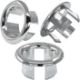 6 Pack Sink Overflow Ring Round Basin Trim Drain Cap Cover Sink Basin Trim Overflow Cover Hole Insert in Cap V1258-DP02-A-2244