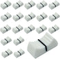 20pcs Fader Knobs, Fader Caps Mixer Slider Fader Knobs Universal Fader Knobs Replacement Fader Cap Slider V1258-DP02-A-2254
