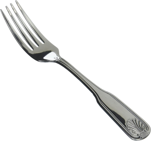 St 12-Piece Toulouse Dinner Fork Set, 18-0 Extra Heavy Weight Stainless Steel, Silver V1258-DP02-A-227