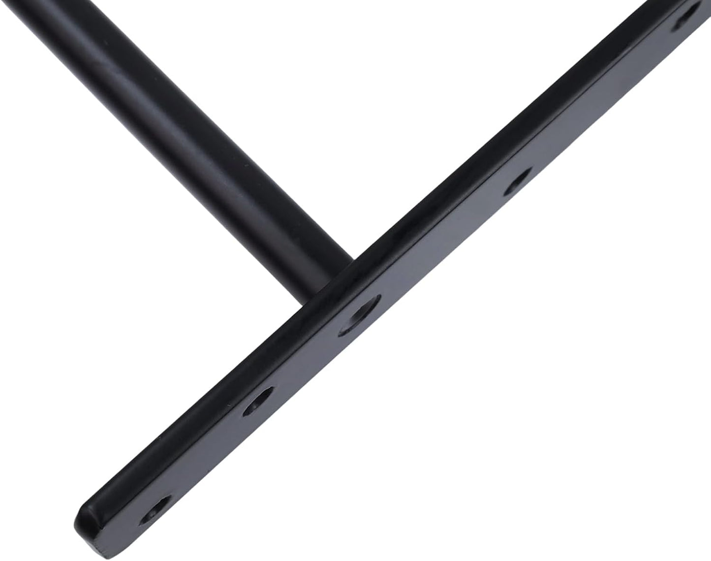 6-inch Floating Shelf Brackets Heavy Duty Hidden Brackets Black Blind Shelf Support for Floating Wood Shelves V1258-DP02-A-2285