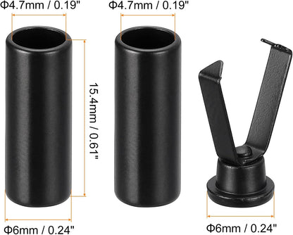 Shoelace Tips, Alloy Shoe Lace Ends Tips, Cylindrical Tip Replacement for Shoestring V1258-DP02-A-2321
