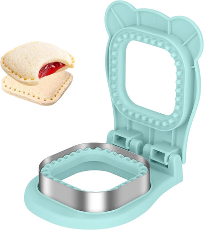 Uncrustable Sandwich Cutter Maker - Sandwich Sealer and Cutter for Lunchbox and Breakfast, Square Shape, V1258-DP02-A-233
