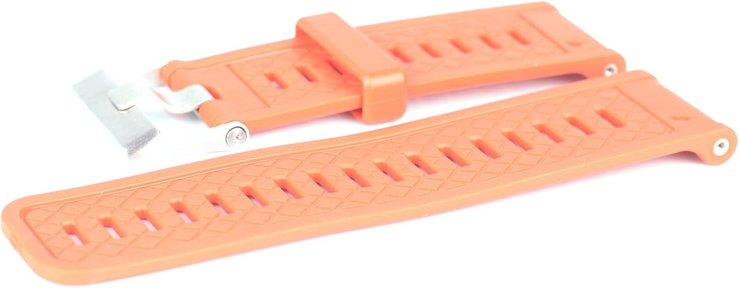 Watch Strap Holder Loop, Rubber Replacement Fastener Rings Silicone Watch Retainers for 16mm Width Watch Band V1258-DP02-A-2332