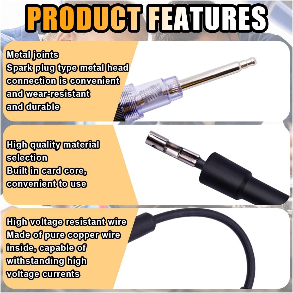 Inline Spark Plug Tester, Straight Boot Ignition Coil Tester Light, Car Small Engine Spark Tester, Armature V1258-DP02-A-2346