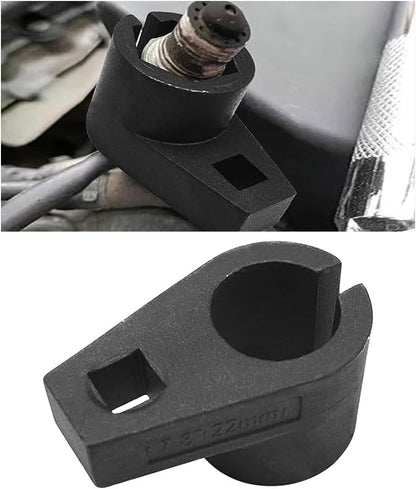 Car Offset Oxygen Sensor Socket, 3/8-Inch Drive, 7/8-Inch (22mm), Side Wire Gate Accesses Sensor for Protect V1258-DP02-A-2357