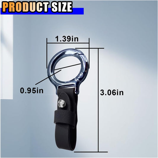 Carabiner Key Ring Clip, Car Fob Key Keychain Holder Car Keychain Clip for Men Women, Key Ring Belt Holder V1258-DP02-A-2358