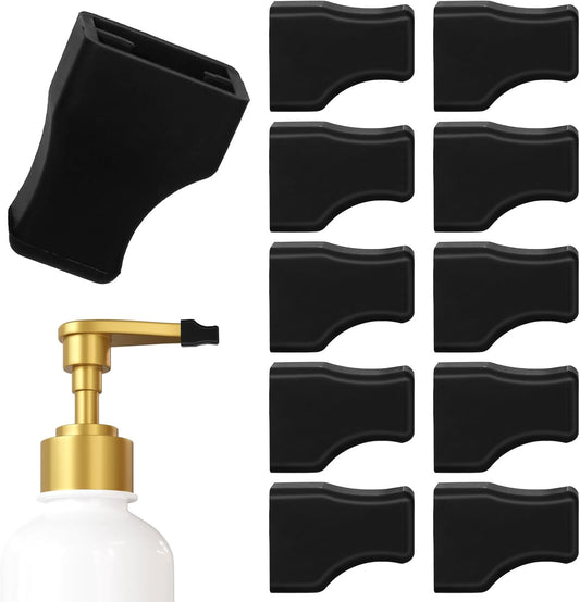 10 PCS Syrup Pump Caps, Syrup Pump Covers Black Rubber Coffee Syrups Pumps Tip Covers Portable Practical V1258-DP02-A-2375