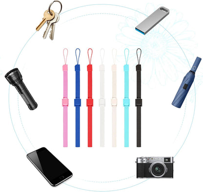 7 PCS Hand Wrist Strap, Adjustable Phone Lanyards for Wii Remote Multi Purpose Wristbands Phone Strap V1258-DP02-A-2393
