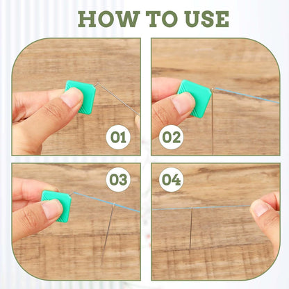 10 PCS Needle Threaders, Automatic Needle Threader for Sewing Machine Square Plastic Self Threading Needles V1258-DP02-A-2397