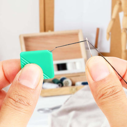 10 PCS Needle Threaders, Automatic Needle Threader for Sewing Machine Square Plastic Self Threading Needles V1258-DP02-A-2397