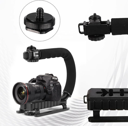 4 Pcs 1/4 Inch Camera Adapter Screws, Compatible with Versatile Flash Hot Shoe Mounts for DSLR Camera Rigs, V1258-DP02-A-2401