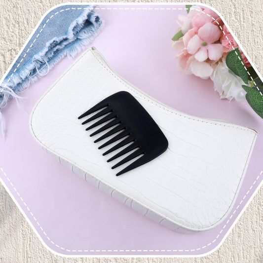 2 Pcs Wide Tooth Comb, Pocket Small Travel Mini Curly Hair Comb Wallet Shower Styling Comb Suitable for Women V1258-DP02-A-2412