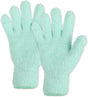 2 PCS Dusting Gloves for House Cleaning, Microfiber Coral Fleece Cleaning Mittens Reusable Washable Household V1258-DP02-A-2428