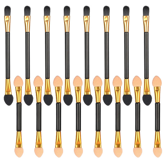 30 Pcs Eyeshadow Applicators Sponge Disposable Dual Sides Eye Shadow Applicators 2 Styles Eye Shadow V1258-DP02-A-2433