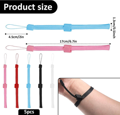 5 PCS Hand Wrist Strap, Adjustable Phone Lanyards for Cell Phone Multi Purpose Wristbands Phone Strap V1258-DP02-A-2451