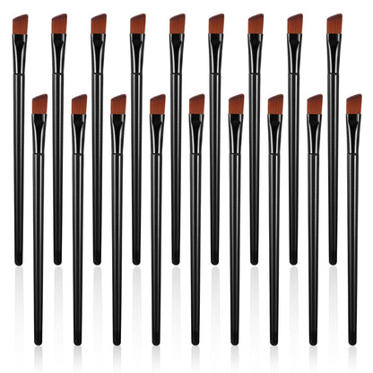 100 PCS Eyebrow Tint Brush, Eyeliner Brush Set Black Eyeliner Brushes Fine Angled Ultra Thin Angled Eyeliners V1258-DP02-A-2458