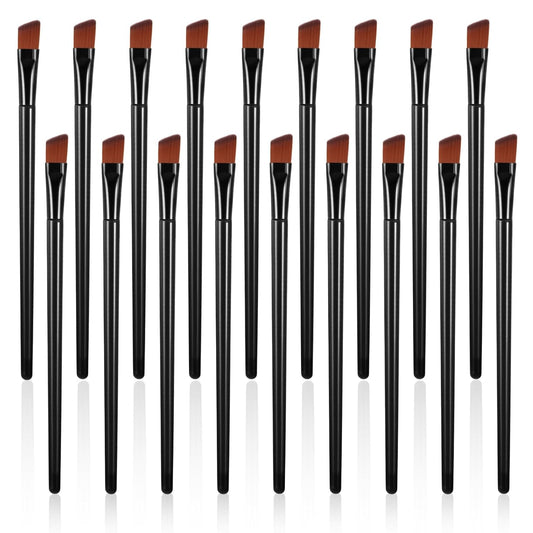 100 PCS Eyebrow Tint Brush, Eyeliner Brush Set Black Eyeliner Brushes Fine Angled Ultra Thin Angled Eyeliners V1258-DP02-A-2458