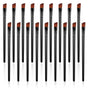 100 PCS Eyebrow Tint Brush, Eyeliner Brush Set Black Eyeliner Brushes Fine Angled Ultra Thin Angled Eyeliners V1258-DP02-A-2458