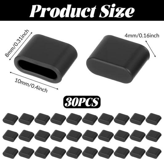 30 Pcs USB C Anti Dust Cover Plugs, Type C Cover Cap USB Port Covers USB Port Protection Caps Anti Dust Plug V1258-DP02-A-2474