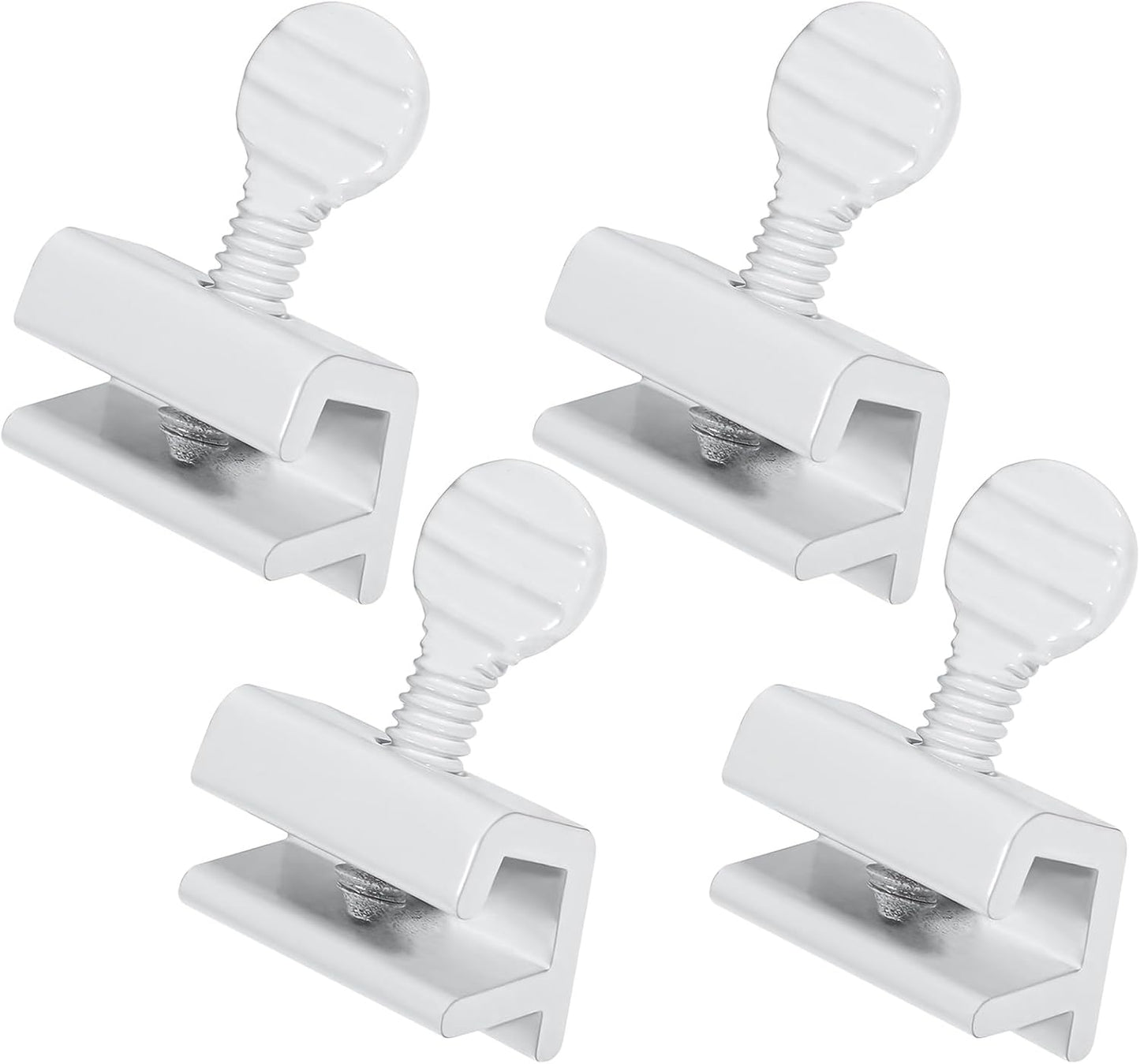 Window Locks, 4 Packs, Stainless Steel Sliding Door Security Lock Single Adjustable Horizontal Sliding Window V1258-DP02-A-2484